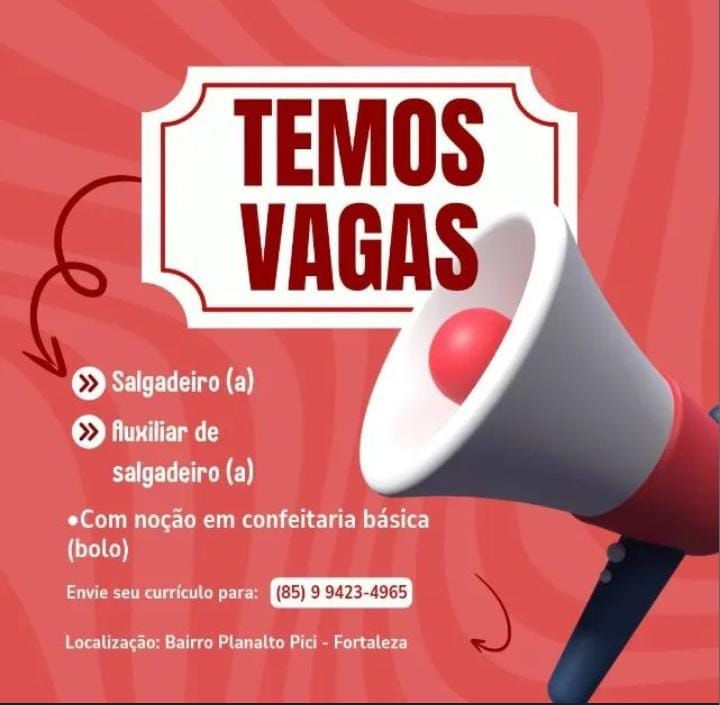 img-20250507-wa04242115673309456675895 Vaga para Auxiliar de Salgadeiro e Salgadeiro