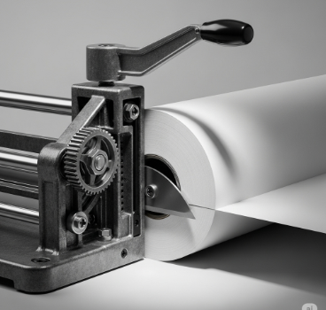 CORTADOR DE BOBINA DE PAPEL