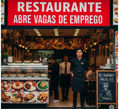 Restaurante está Recebendo currículos para Diversas Vagas Restaurante está Recebendo currículos para Diversas Vagas