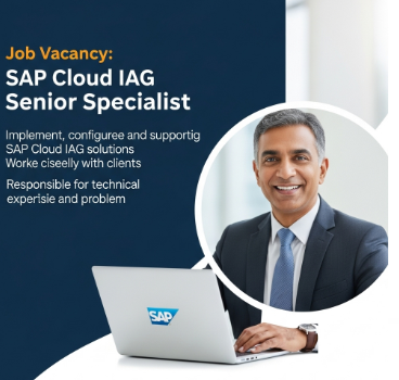 Especialista SAP Cloud IAG Sênior – Home Office Especialista SAP Cloud IAG Sênior – Home Office