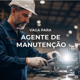 Vaga para Agente de manutenção Vaga para Agente de manutenção