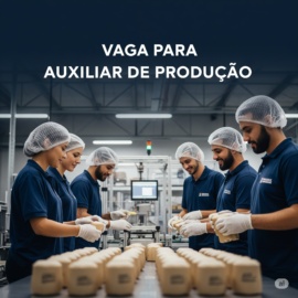 AUXILIAR DE LINHA DE PRODUÇÃO AUXILIAR DE LINHA DE PRODUÇÃO