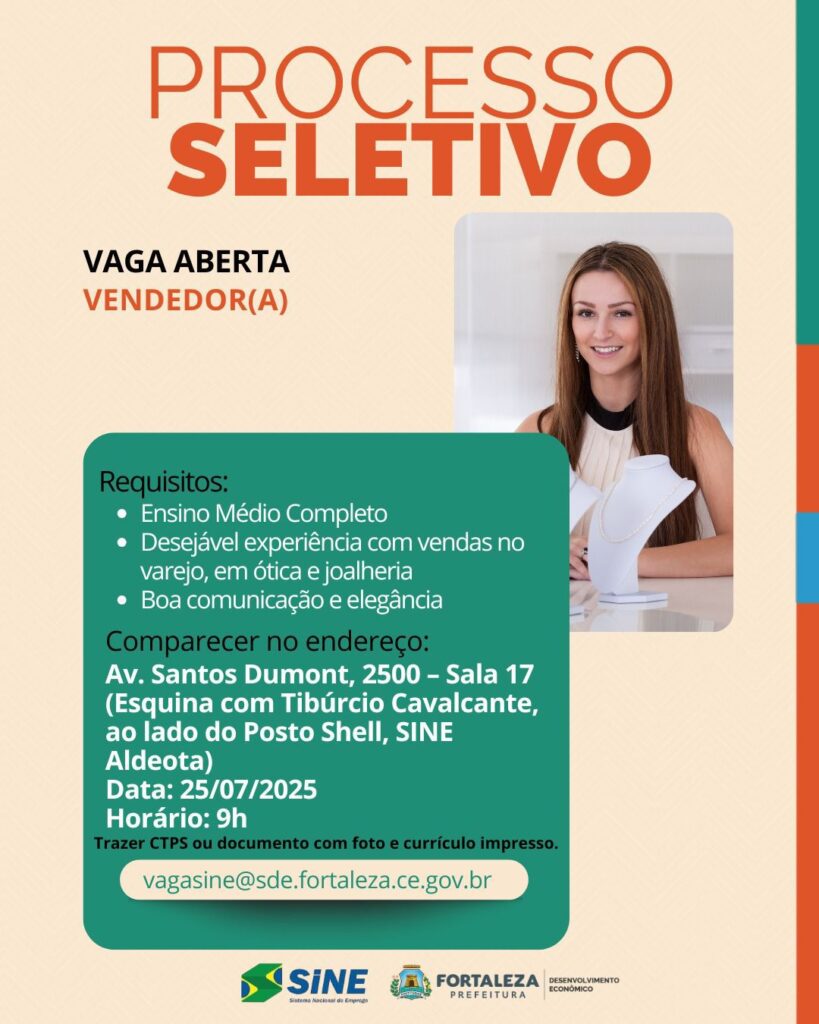 img-20250720-wa01357348045110910345331-819x1024 Vaga para Vendedora Seleção 25/07/25 as 09hs
