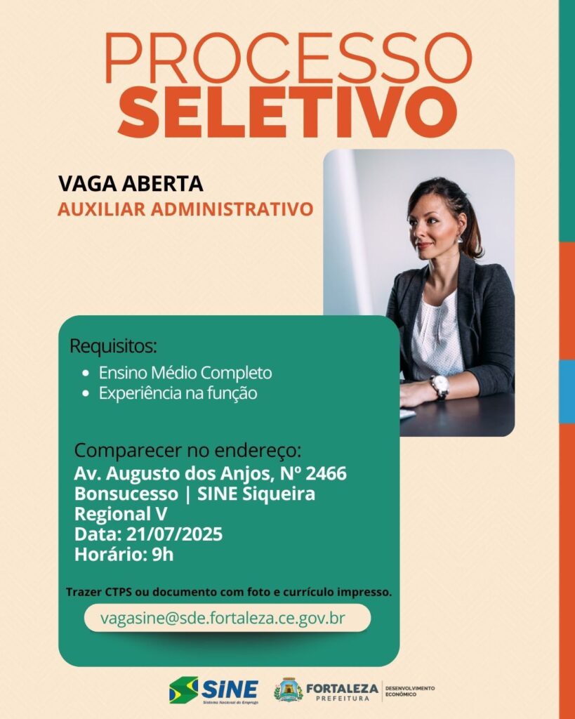 img-20250720-wa01451122451214933471841-819x1024 Vaga para Auxiliar Administrativo Seleção 21/07/25 as 09hs