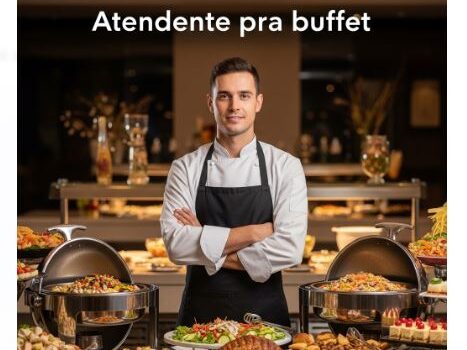 Atendente pra buffet Atendente pra buffet
