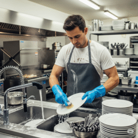 Vaga para Lavador de Pratos