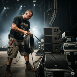 Vaga par Roadie de Palco Vaga par Roadie de Palco