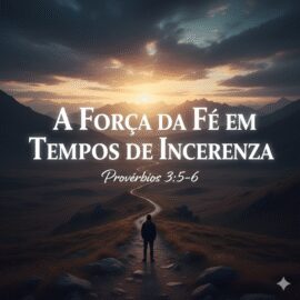 Mensagem do dia: A Força da Fé em Tempos de Incerteza