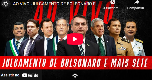 Julgamento Bolsonaro STF Ao Vivo! Julgamento Bolsonaro STF Ao Vivo!