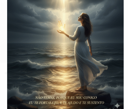 Mensagem do dia A Força que Vence o Medo: Foco na Promessa