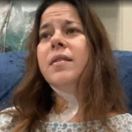 Mulher que está cega por suspeita de intoxicação com metanol deixa UTI, mas segue internada Mulher que está cega por suspeita de intoxicação com metanol deixa UTI, mas segue internada
