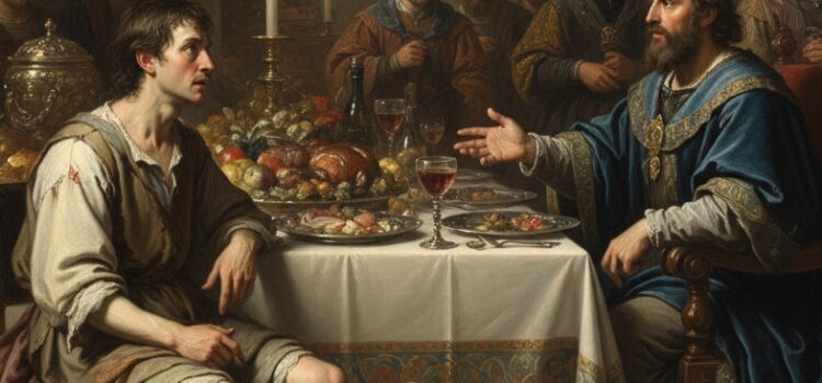 Mensagem do dia: A Graça Inesperada na Mesa do Rei