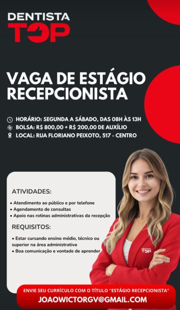 img-20251025-wa00456367779913132865032-595x1024 TOP Dentista Seleciona Estágio em Recepção Uncategorized