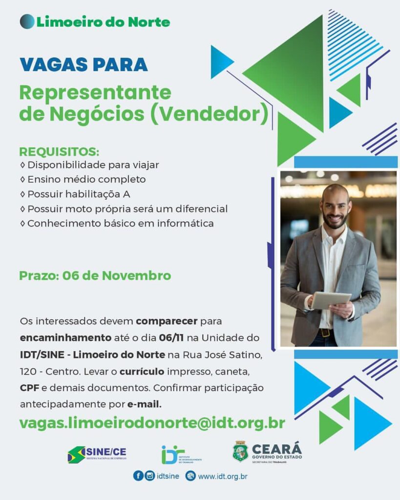 img_20251030_173854_0496055316217802950287-819x1024 Vaga para Vendedor -  Limoeiro do Norte Limoeiro do Norte Vendedor