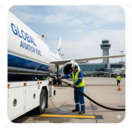 Conheça a profissão de Abastecedor de Combustível de Aeronave