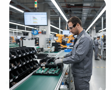 Conheça a profissão de Abastecedor de Linha de Produção