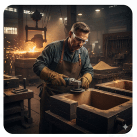 Conheça a Profissão: Acabador de Moldes (Fundição)