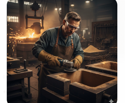 Conheça a Profissão: Acabador de Moldes (Fundição)