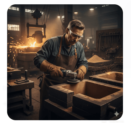 Conheça a Profissão: Acabador de Moldes (Fundição)