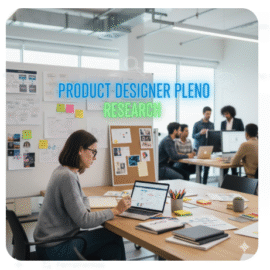 Vaga para Product Designer Pleno Research oportunidade remota Vaga para Product Designer Pleno Research oportunidade remota