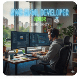 Vaga para AWS AI ML Developer Junior oportunidade remota Vaga para AWS AI ML Developer Junior oportunidade remota