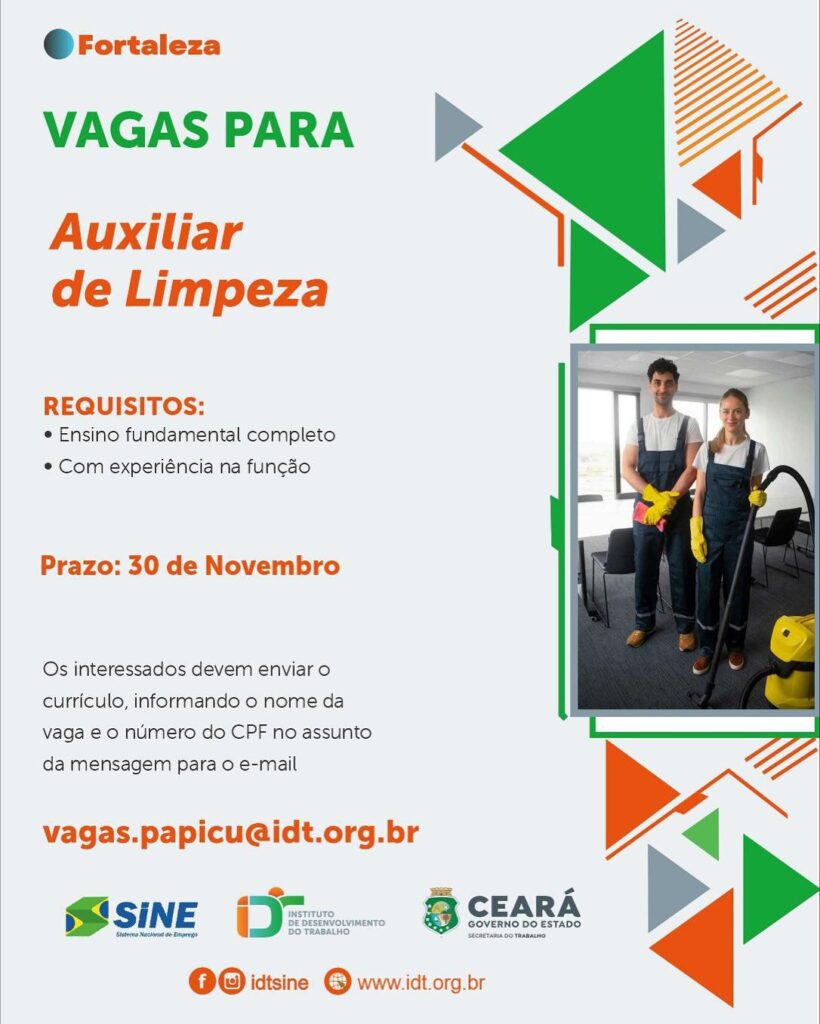 img_20251115_225237_7251787706424740440884-820x1024 Vaga para Auxiliar de Serviços Gerais - Fortaleza-CE Auxiliar de limpeza