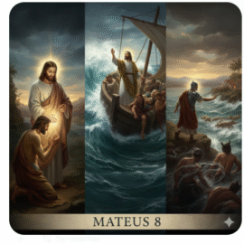 Mensagem do dia: O Poder e a Autoridade de Jesus: Fé e Obediência (Mateus 8)