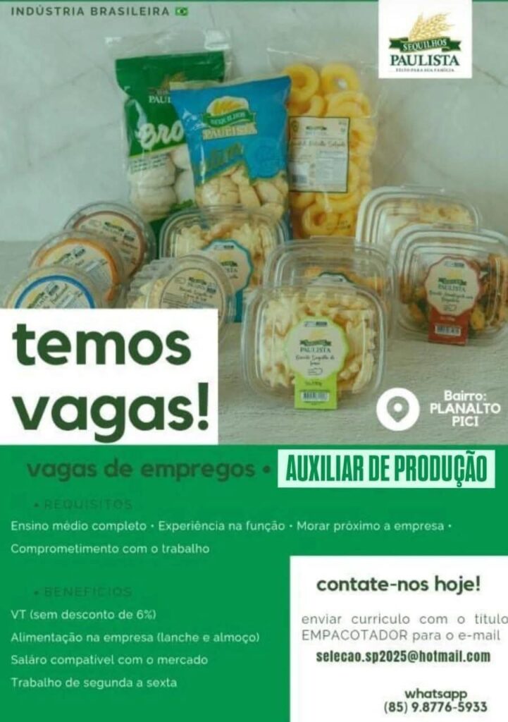 img-20251210-wa00613612560875725050095-721x1024 Vaga Paulista Seleciona Empacotar e Auxiliar de Produção Auxiliar de Produção  