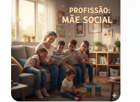 Conheça A profissão de Mãe Social Conheça A profissão de Mãe Social