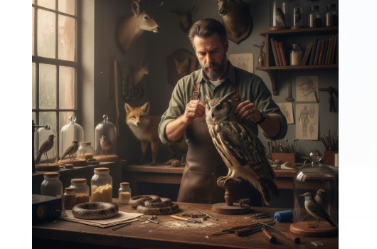 Conheça A profissão de Taxidermista
