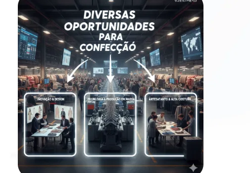 Vagas de Emprego em Fortaleza: Oportunidades no Setor de Confecção