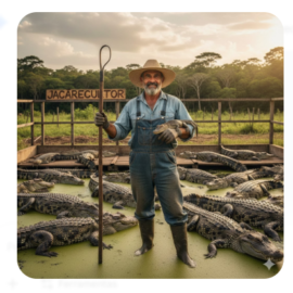 Conheça a Profissão de  Jacarecultura