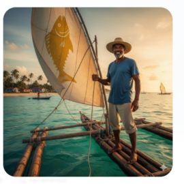 Conheça a Profissão de  Jangadeiro