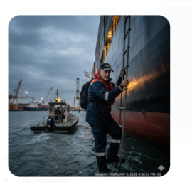 Média Salarial Prático de Portos (ou Piloto Marítimo)