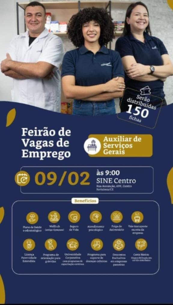 IMG-20260208-WA0132 Multirão de Vagas para Serviços Gerais 09/02/26 as 09hs Multirão de Vagas  