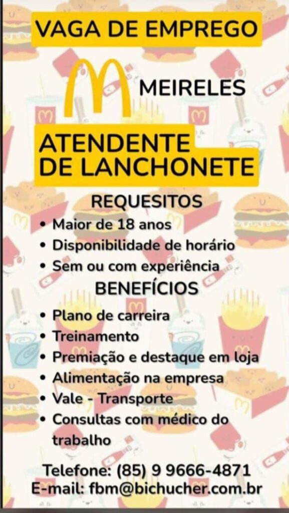 img-20260212-wa01658239412099487612897-577x1024 McDonald's Seleciona Atendente - Meireles Atendente  