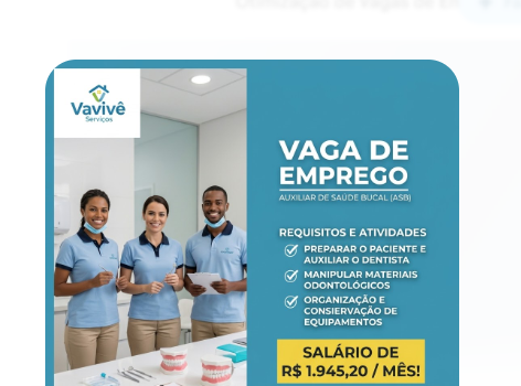 Auxiliar de Saúde Bucal (ASB) em Fortaleza – CE