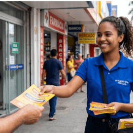 Vaga de Emprego: Panfletista e Promotor de Vendas em Fortaleza, CE