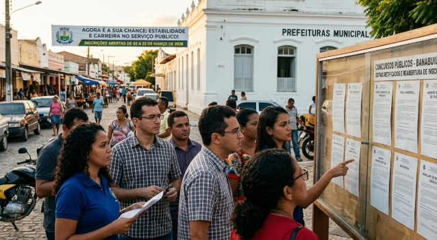 Concurso Prefeitura de Banabuiú 2026: Vagas, Inscrições e Salários de até R$ 3.050