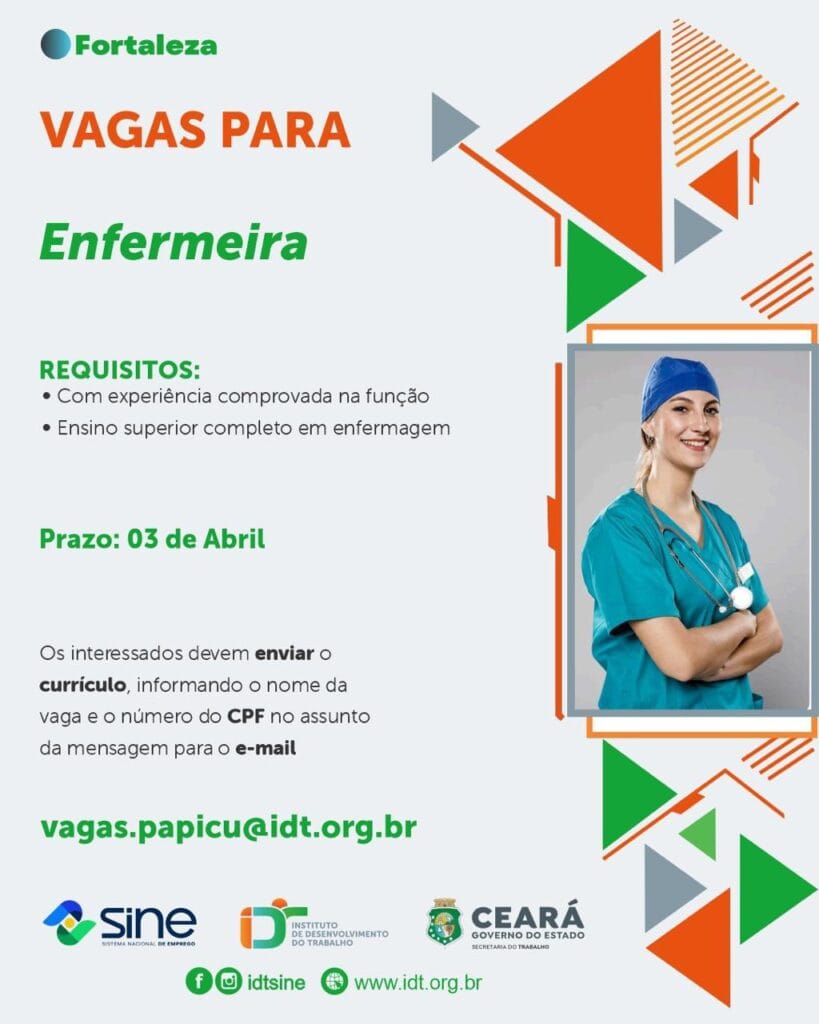 img-20260326-wa00482706406550690414618-819x1024 Vaga para Enfermeira _ Fortaleza CE Enfermagem  