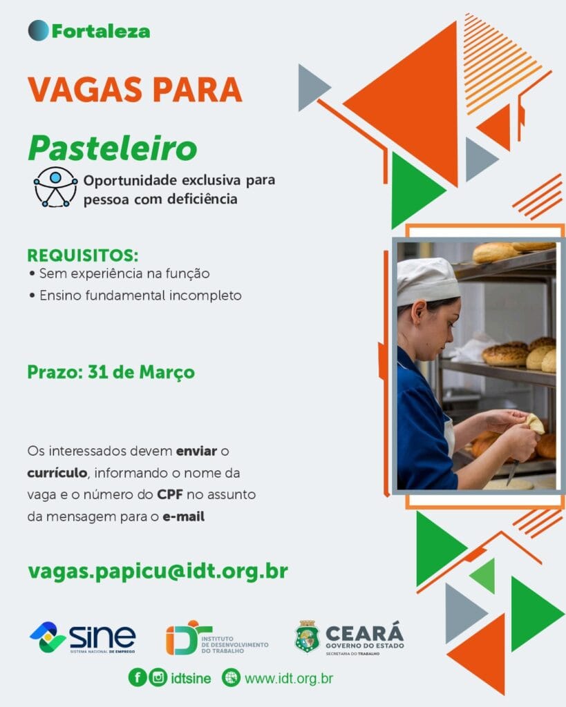 img-20260326-wa00495976111216008141260-819x1024 Vaga para Pasteleiro PCD - Fortaleza CE Pasteleiro PCD  