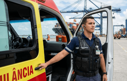 Vaga de Emprego: Socorrista Motorista no Porto do Pecém CE