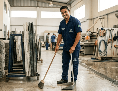 Vaga de Zelador em Fortaleza: Oportunidade em Marmoraria com Envio via WhatsApp