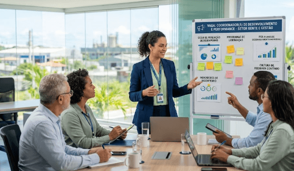 Vaga de Coordenador de Desenvolvimento e Performance em Maracanaú: Carreira em RH e DHO