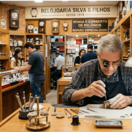 Conheça A profissão de Relojoeiro (comércio varejista)
