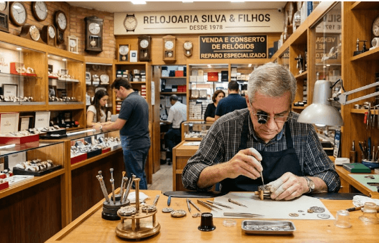 Conheça A profissão de Relojoeiro (comércio varejista)