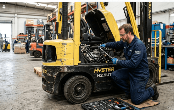 Conheça a profissão de Reparador de Empilhadeiras