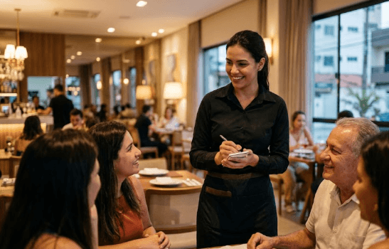 Vaga de Garçonete em Fortaleza: Salário de R$ 2.000 no Passaré Vaga de Garçonete em Fortaleza: Salário de R$ 2.000 no Passaré