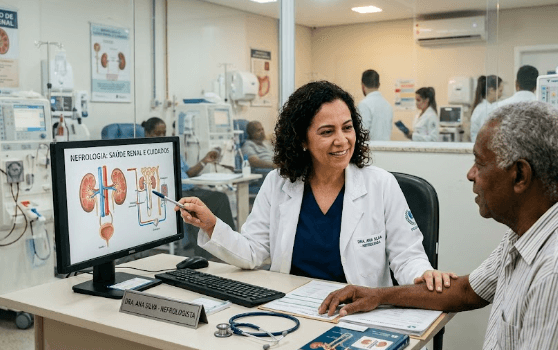 Média Salarial para Nefrologista