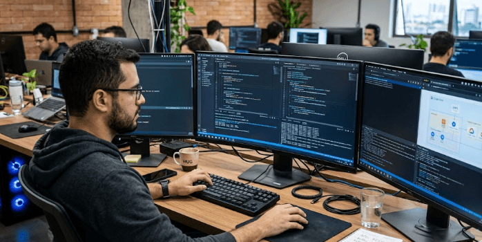 Conheça a profissão de Desenvolvedor Backend Python Kotlin Conheça a profissão de Desenvolvedor Backend Python Kotlin